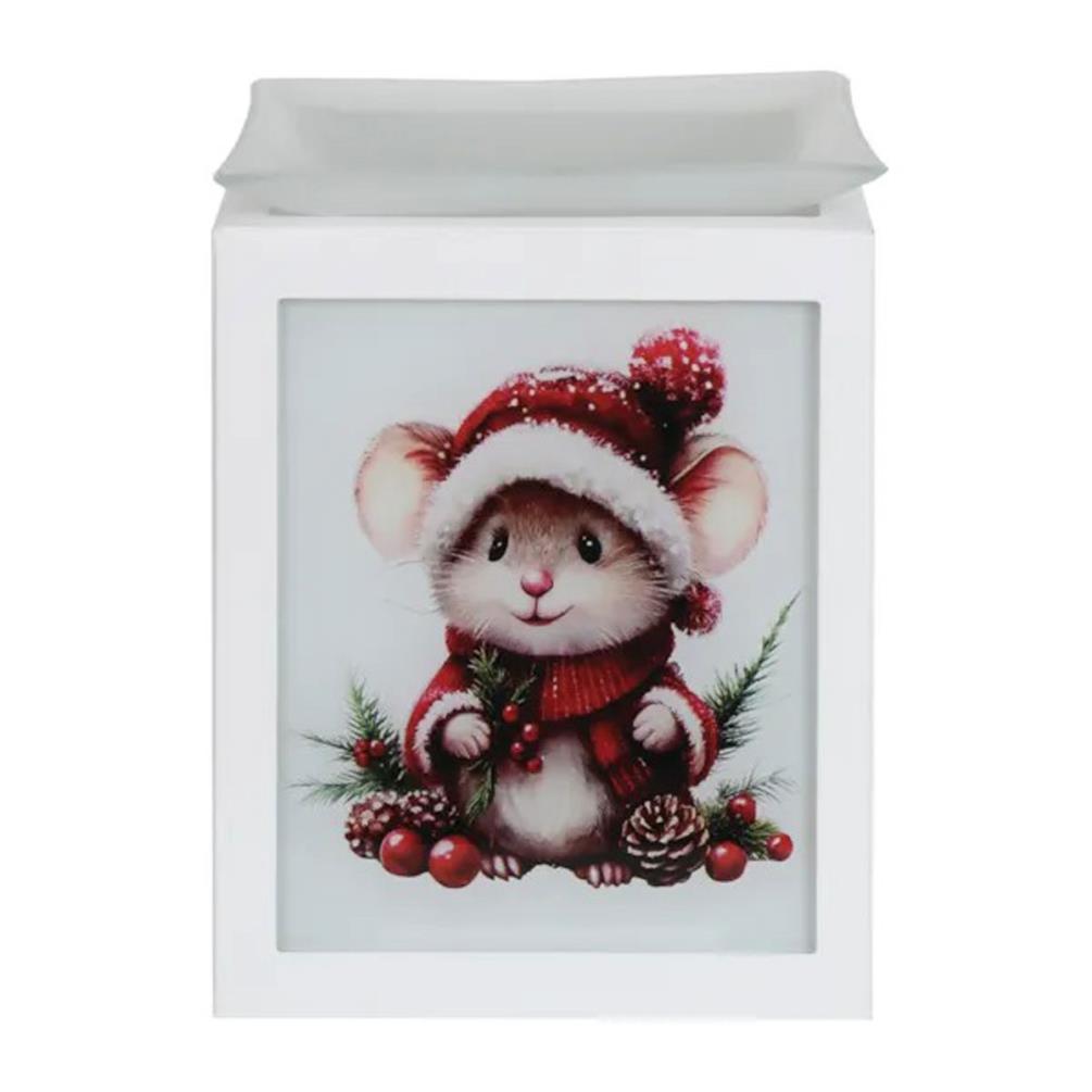 Aroma Christmas Mouse Square Electric Wax Melt Warmer Extra Image 2